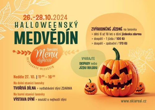 HALLOWEEN-MEDVĚDÍN